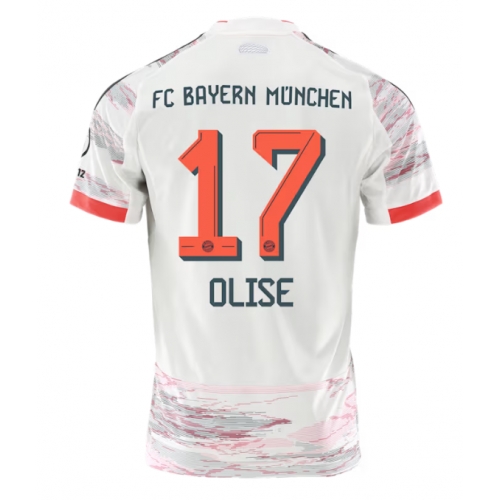 Billige Fotballdrakt Bayern Munich Michael Olise #17 Replika Bortedrakt 2025-26 Kortermet Billige Fotballdrakt Bayern Munich Michael Olise #17 Replika Bortedrakt 2025-26 Kortermet